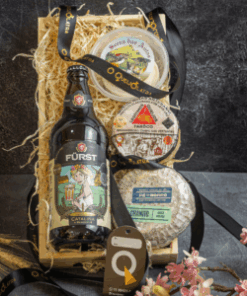 CESTA DE PRESENTE – 3 QUEIJOS + CERVEJA ARTESANAL
